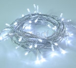 Outdoor LED Sting lights 50L Connectable Clear PVC Cable