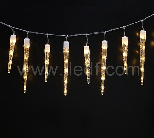 IP44,Outdoor LED Icicle,Clear PVC Cable