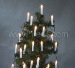 Outdoor Transformer Candle String, Warm White LEDs