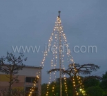 Low Voltage Led Flagpole, Warm White LEDs