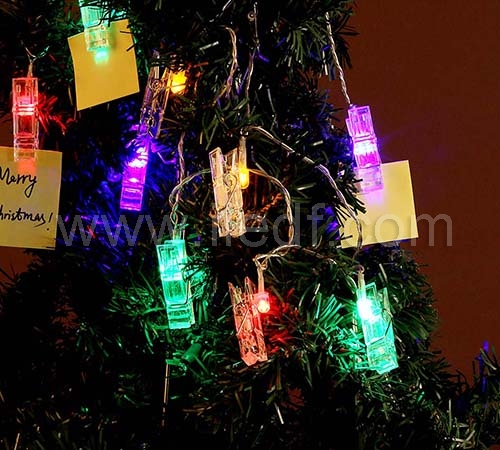 IP44 Outdoor Acrylic Clip Fairy Light With Multi Color LEDs