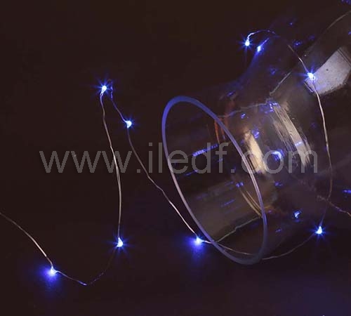 Copper Mico Naked Wire Battery Fairy Lights