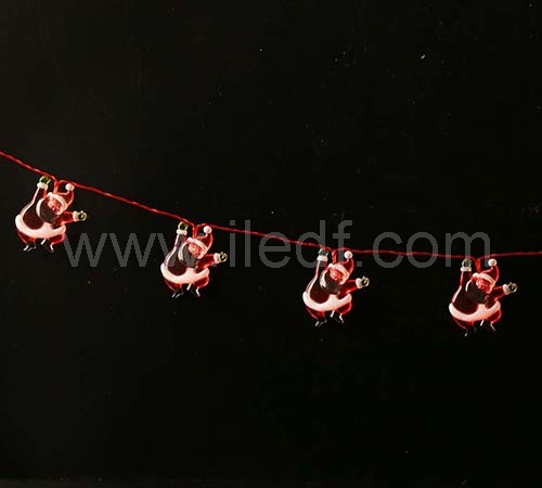 Indoor Acrylic Snowman Fairy Light    19 Red LEDs   Red Wire