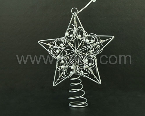 LED Motif Light for Christmas Tree , Warm White Star Light