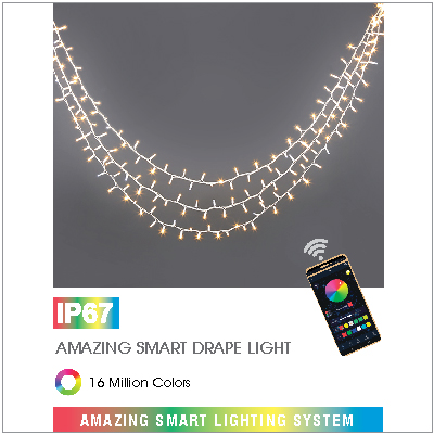 AMAZING SMART DRAPE LIGHT