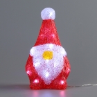 20 Led , Acrylic Led Santa Christmas Light