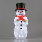 80 LED, Snowman with Top Hat , Scarves Christmas Light