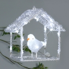 26 White Led, Birdhouse Christmas Light