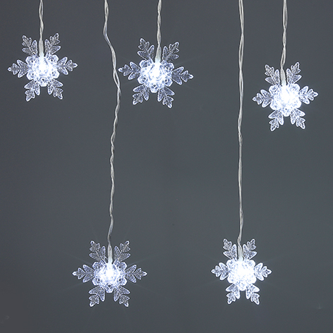 Christmas Snowflake Icicle Lights