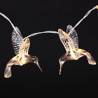 Acrylic Birds 10 LED String Lights