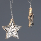 Iron Art Metal Star LED String Light