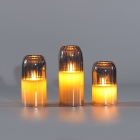 Glass Candle-G005 Moving flame LED