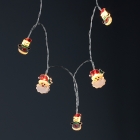Led Acrylic Santa & Snowman String Lights