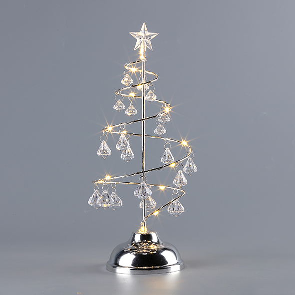 Christmas Tree Spiral Crystal Light LED Christmas Decoration