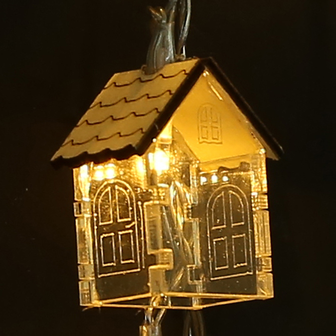 Led Christmas Mini House Fairy Lights