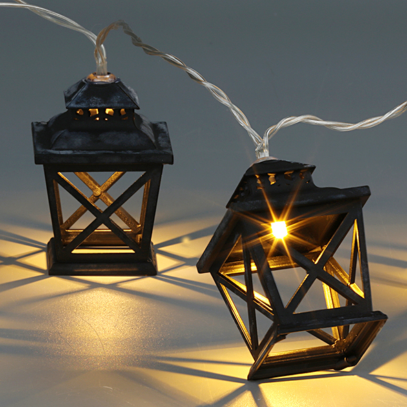 Wooden , Christmas String Lights