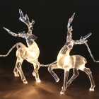 Led Acrylic Reindeer String Lights