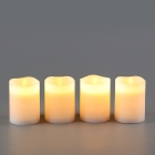 Wax Candle-4PCS Led Candle / Decorative Pedestal Candle Stand
