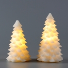 Wax Candle-Led Christmas Tree Candle