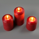 Wax Candle-3PCS Led Candle / Liquid Wax Effect