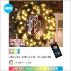 AMAZING SMART PRE-LIT WREATH