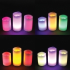 Wax Candle-RGB LED Candle