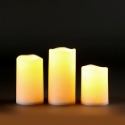 Plastic Candle-3PCS