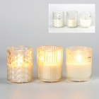 Wax Candle-Glass