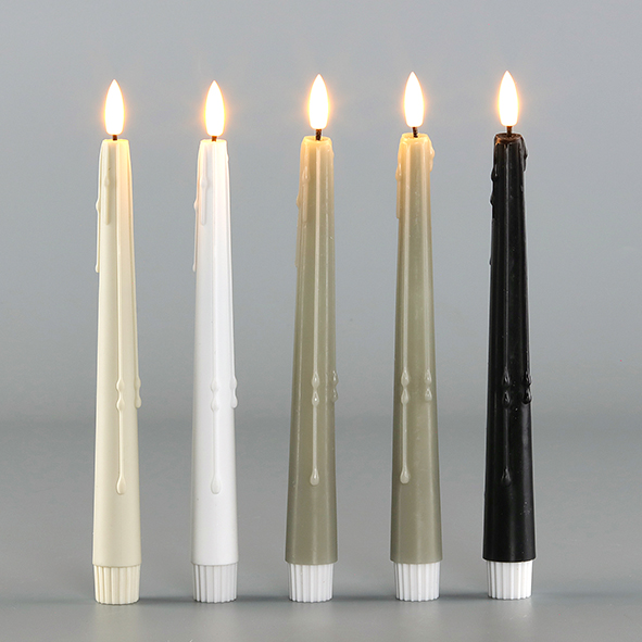 Plastic Taper Candle