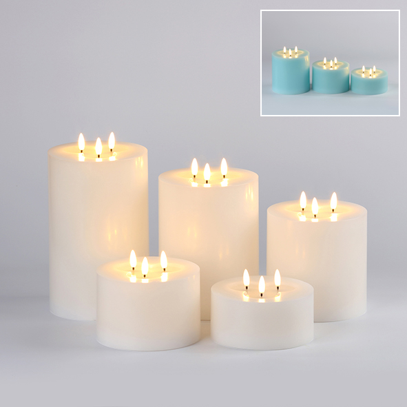 Wax Candle-3 WICKS