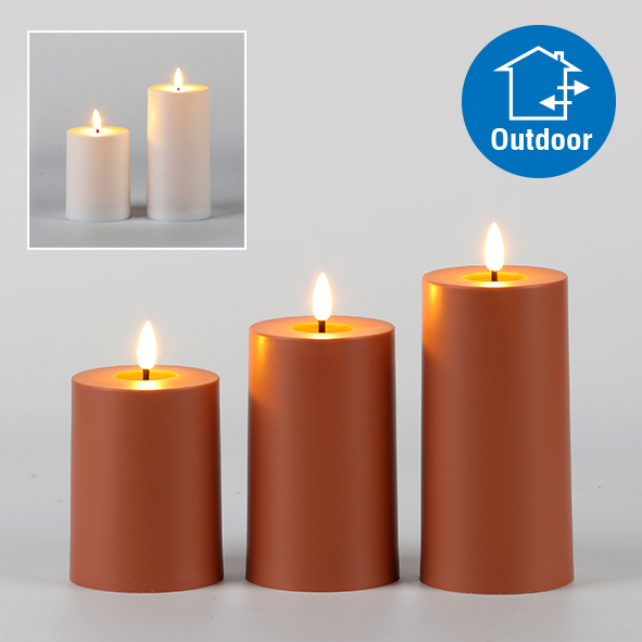 Outdoor Plastic Candle