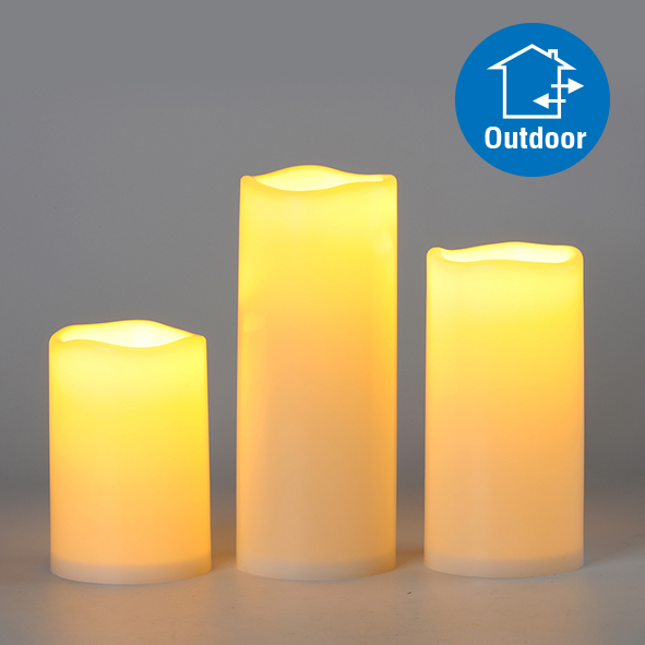 Outdoor Plastic Candle