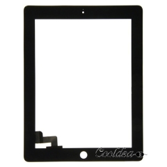 For iPad 2 Digitizer Touch Screen Panel Replacement Black