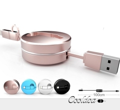 New Design Flexible 8pin Lightning Android 2in1 Data Cable