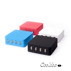 4 USB Connector Travelling Charger