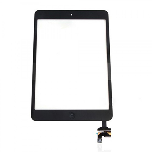 For iPad Mini 3 Digitizer Touch Screen With IC chip and home button Assembly Black
