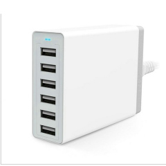 Hot seller More Function Charger 6USB Charger 10A 50W