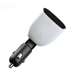 Hot seller LED Car charger 3.4A Dual USB