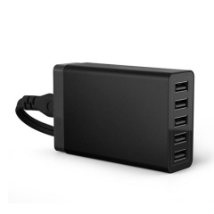 5USB Charger UK version/US version/EU version Smart faster charger 5V 8A