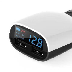 Hot seller LED Car charger 3.4A Dual USB