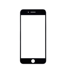 For iPhone 7 Glass Lens Black
