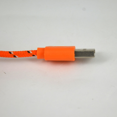 New High Quality Apple 8 pin nylon rope USB Data Cable