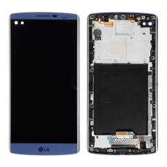 For LG V10 LCD Digitizer Touch Screen Assembly With Frame Gray