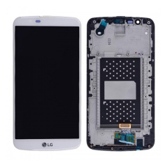 For LG K10 LCD Digitizer Assembly with frame White