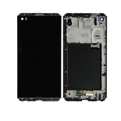 For LG V20 LCD Digitizer Touch Screen Assembly With Frame Black