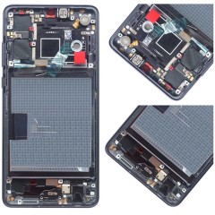 Huawei P30 Full LCD Digitizer Touch Screen Assembly With Frame and battey Black