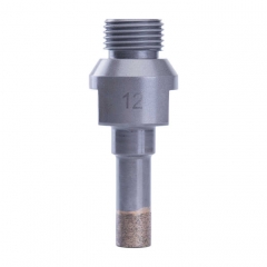 Drill bit (Sintered, 1/2" GAS, L75, Threaded) L75*16mm