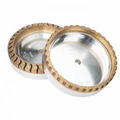 Outer Segmented Diamond Cup Wheel for Bevelling Q5    150*12（Bore）*8*10 + 140#