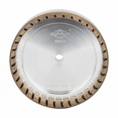 Inner Segmented Diamond Cup Wheel Q6    150*12（Bore）*10*8 + 140#