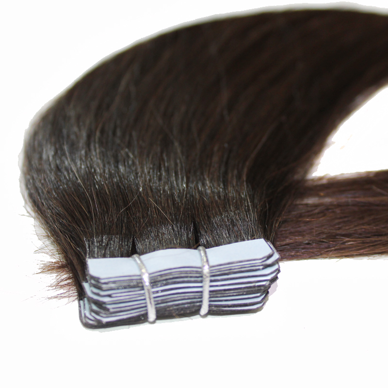 straight tape in hair extensions